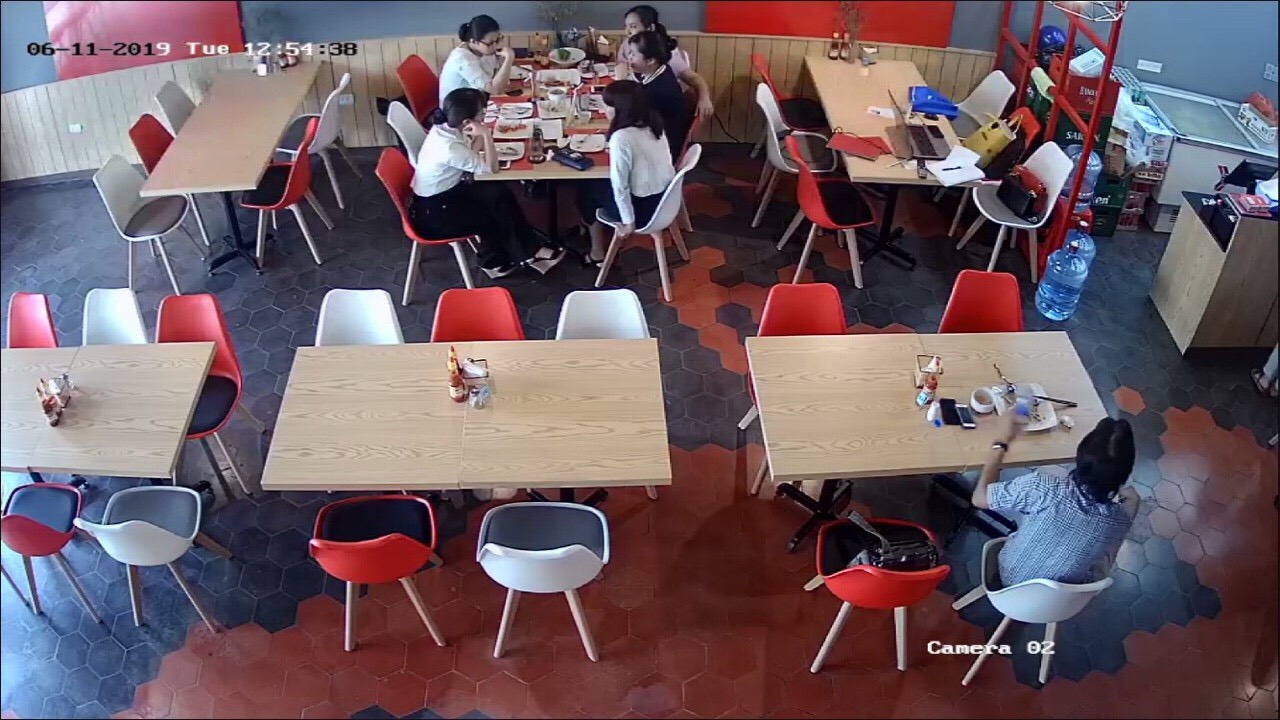 Hệ thống 8 mắt Camera cho cửa hàng ăn nhanh Aaron 9 – Times City